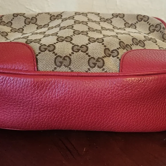 Gucci Canvas Bree Leather Crossbody Bag - Picture 6 of 14